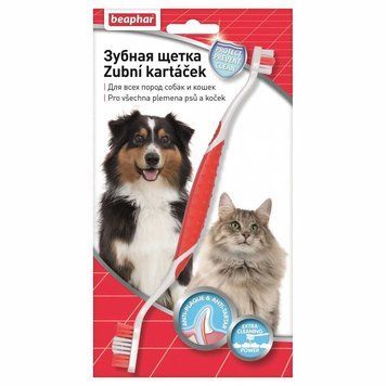 Двостороння зубна щітка (Toothbrush) BEAPHAR 13226 фото