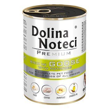 Корм конс.Dolina Noteci Premium для собак з гускою та картоплею, 400 гр DN 400 (786) фото