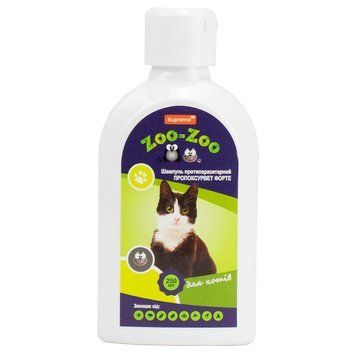 Шампунь SUPREMO ZOO-ZOO для котів (пропоксур+пірипроксифен), 250 мл НФ-00005090 (Z-135) фото