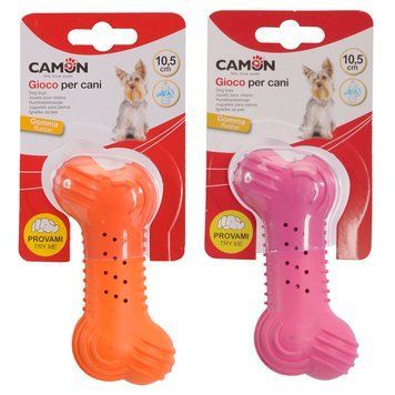 Іграшка для собак CAMON Crunchy Bone кісточка гумова, 10,5 см AD045/A фото