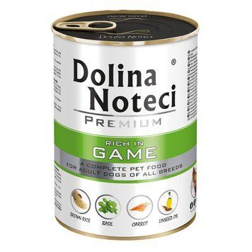 Корм конс.Dolina Noteci Premium для собак з дичиною, 400 гр DN 400 (288) фото