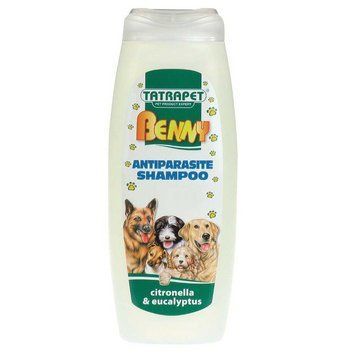 Шампунь TETRAPET Benny для собак, протипаразитний з цитронеллой та евкаліптом, 200 мл 481,48 фото