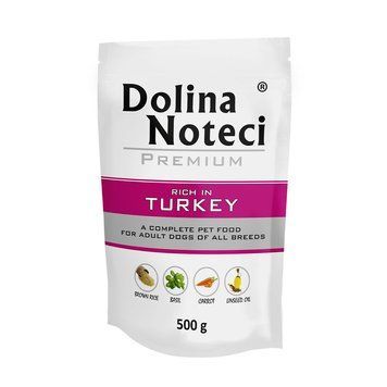 Пауч Dolina Noteci Premium для собак з індичкою, 500 гр DN 500 (240) фото