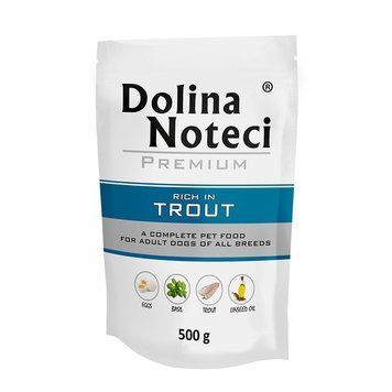 Пауч Dolina Noteci Premium для собак з фореллю, 500 гр DN 500 (854) фото
