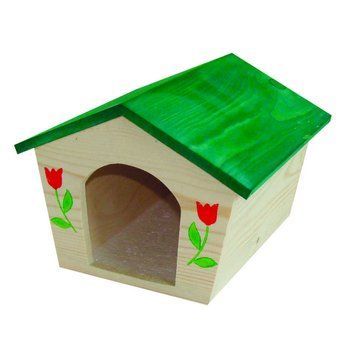 Дерев'яний будиночок для гризунів TETRAPET, 19х20х15 см 322,20 фото
