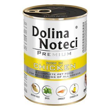 Корм конс.Dolina Noteci Premium для собак з куркою, 400 гр DN 400 (318) фото